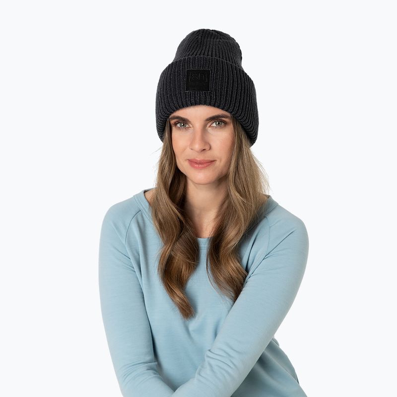 Wintermütze super.natural KriTeeini Beanie jet black 3