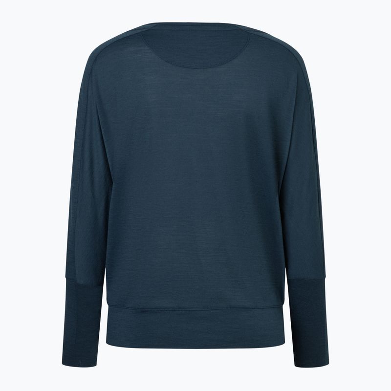 Damen-Longsleeve super.natural Kula Top blueberry 4