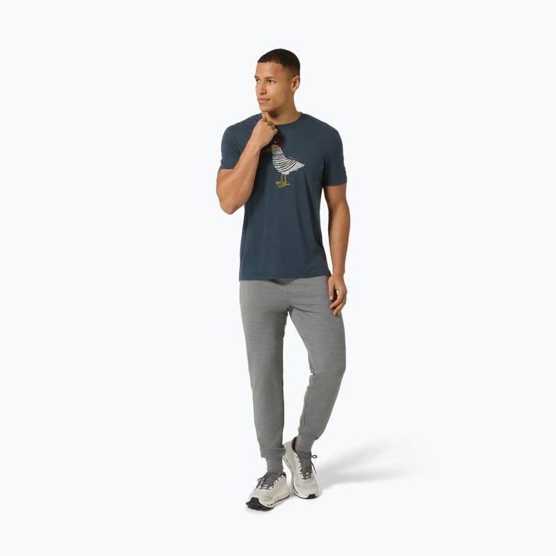 Herren-Shirt super.natural Johnny blueberry/various 2