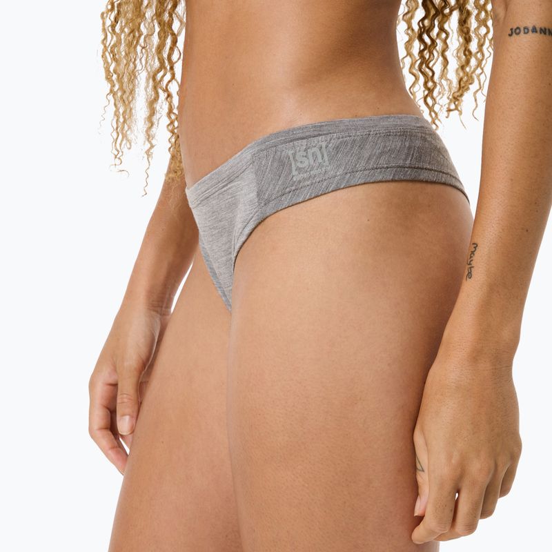 Thermo-Slip super.natural Tundra 175 Thong cashmere grey melange 6