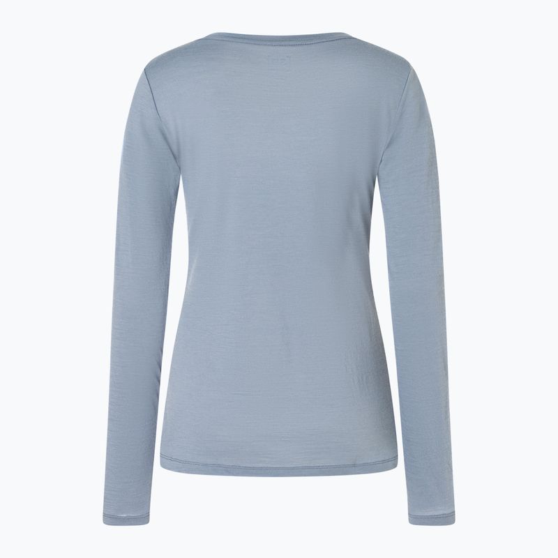 Damen-Longsleeve super.natural Bergglück flint stone/blueberry 5