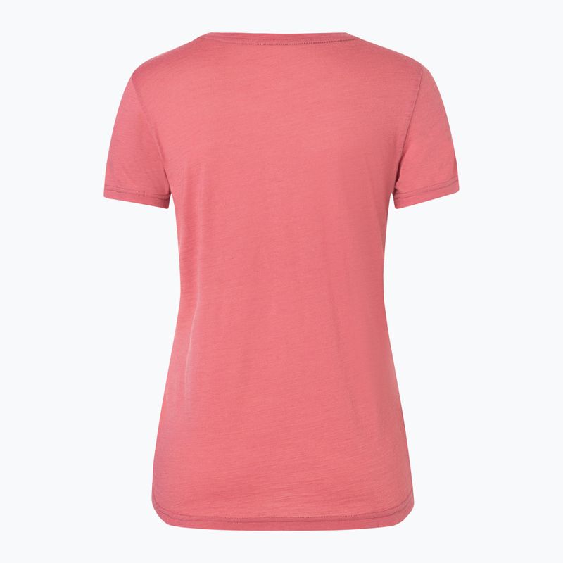 Damen-T-Shirt super.natural Rock Flowers Tee mauvewood/various 5