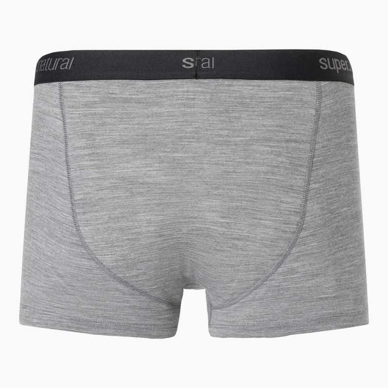 Herren Thermo-Boxershorts super.natural Tundra 175 cashmere grey melange 2