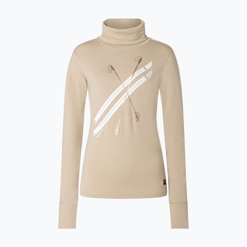Damenpullover Super.Natural KryTeeede Ski Roll Neck pepper/white/mountain trail gl/white 4