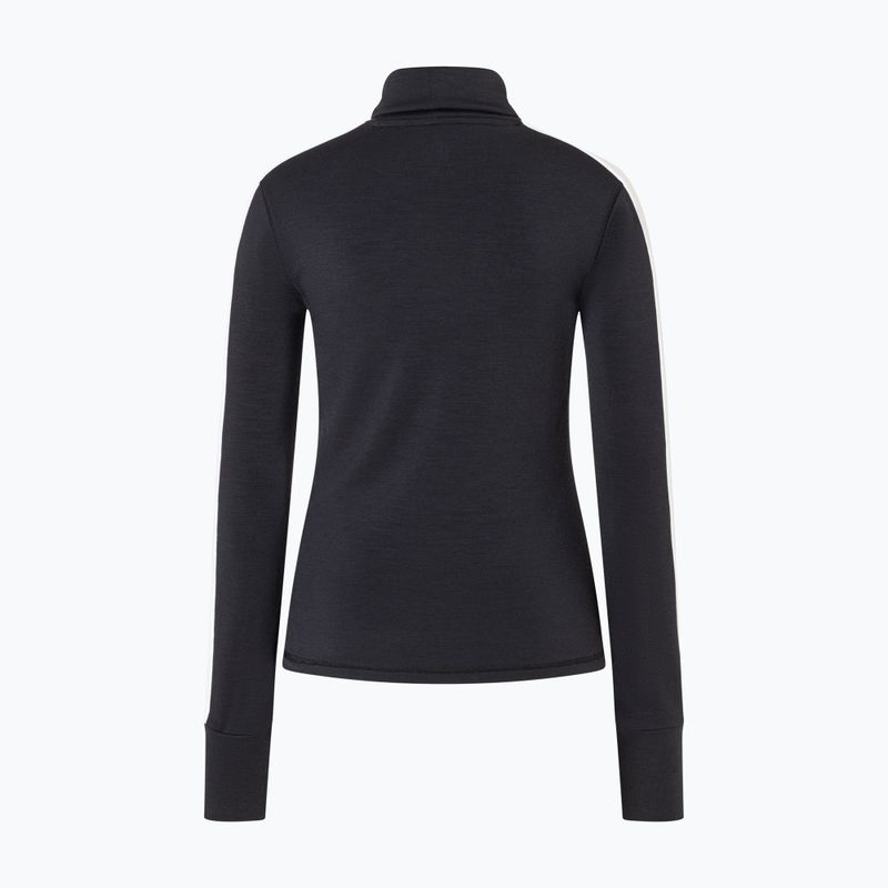 Damenpullover super.natural Bunny Roll Neck jet black/f.white/various/eucalyptus gl 5