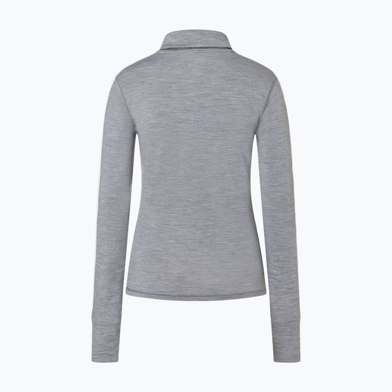 Damenpullover Super.Natural Freeride Roll Neck cashmere grey melange / f. white / f. white 5