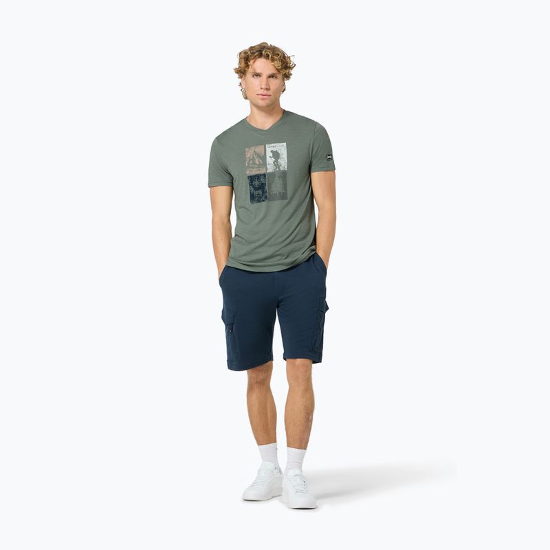 Herren-Shirt Super.Natural Go Hiking Tee eucalyptus/various 2