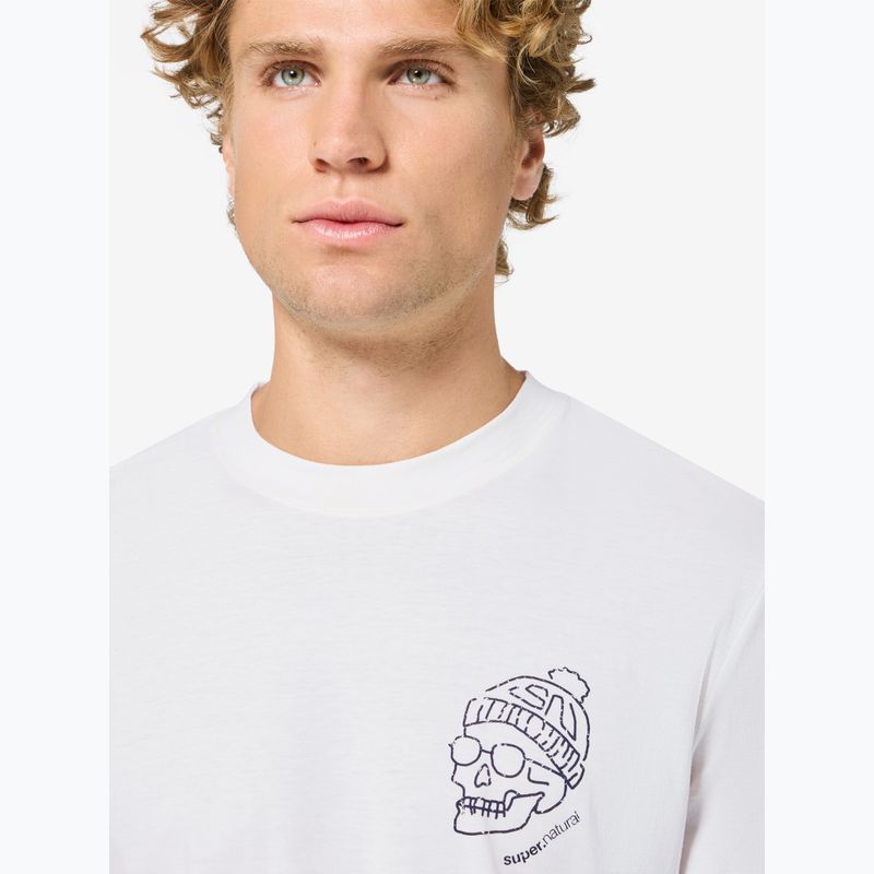 Herren-Shirt Super.Natural Wander Wheel Tee eucalyptus/blueberry 3