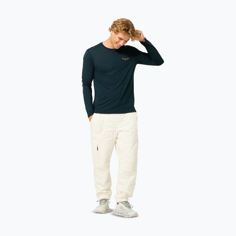 Longsleeve Herren super.natural Apres Ski blueberry/various 2