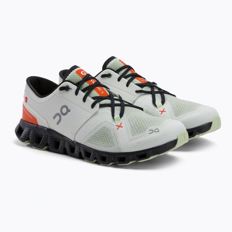 Laufschuhe Herren On Cloud X 3 weiß 698699 5