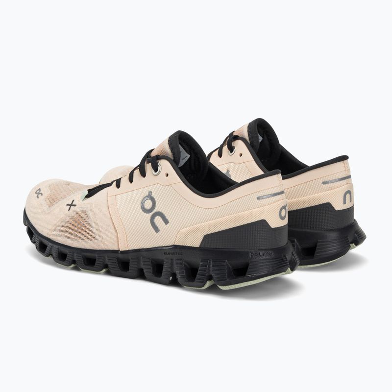 Damen Laufschuhe On Cloud X 3 beige 6098694 5