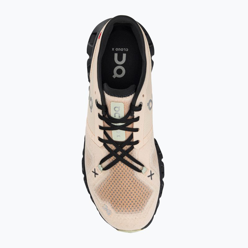 Damen Laufschuhe On Cloud X 3 beige 6098694 8
