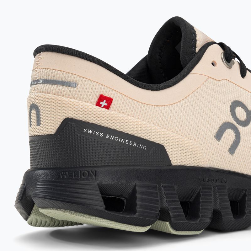 Damen Laufschuhe On Cloud X 3 beige 6098694 12