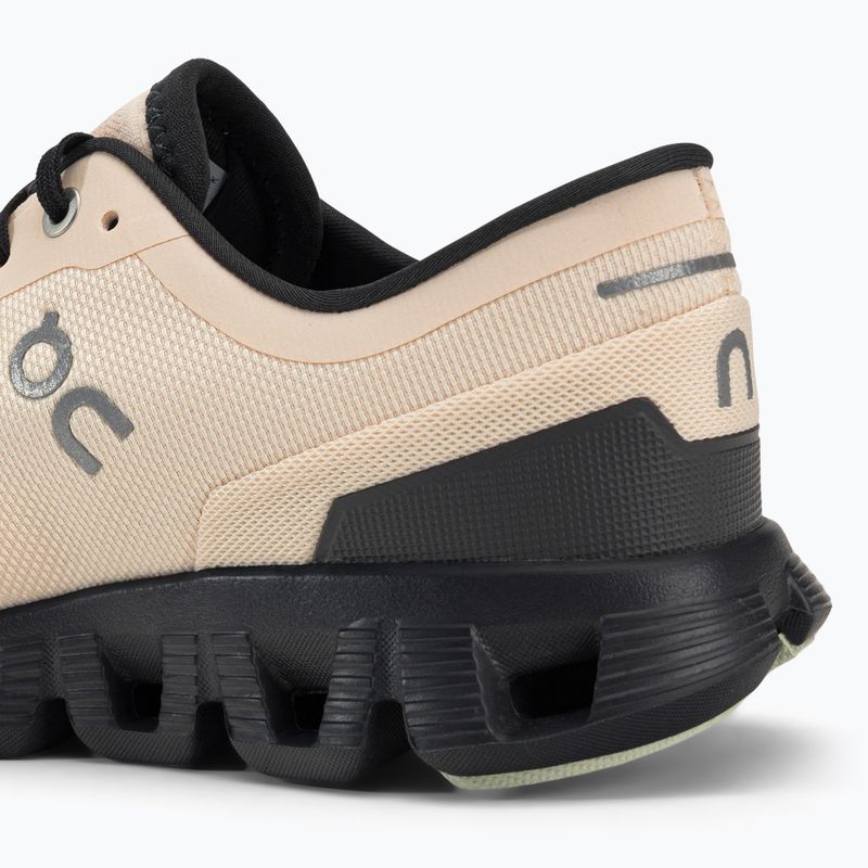 Damen Laufschuhe On Cloud X 3 beige 6098694 13