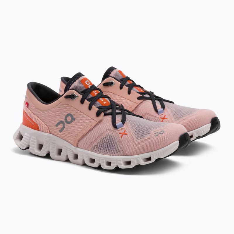 Laufschuhe Damen On Cloud X 3 rosa 698691 7