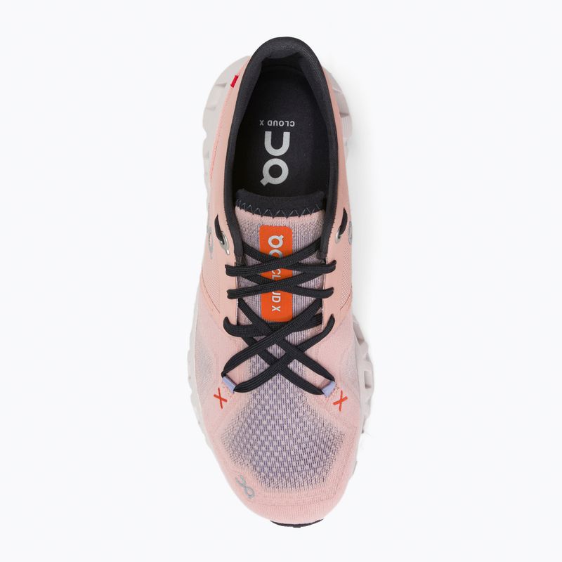 Laufschuhe Damen On Cloud X 3 rosa 698691 8