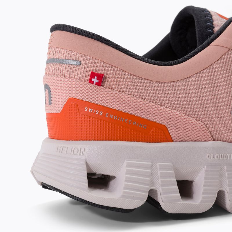 Laufschuhe Damen On Cloud X 3 rosa 698691 11