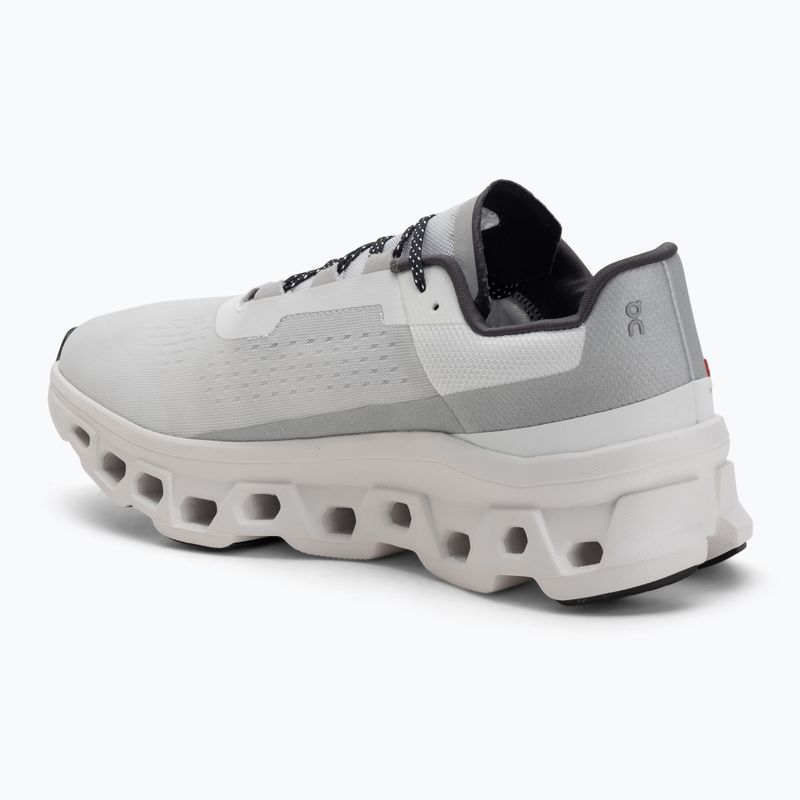 Men's On Running Cloudmonster allwhite Laufschuhe 3
