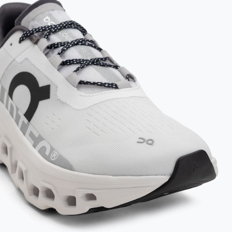 Men's On Running Cloudmonster allwhite Laufschuhe 7