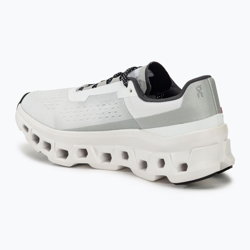 Women's On Running Cloudmonster allwhite Laufschuhe 3