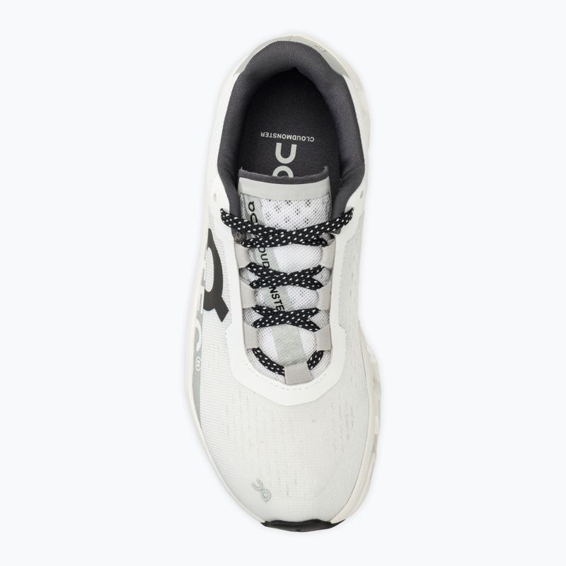 Women's On Cloudmonster allwhite Laufschuhe 5