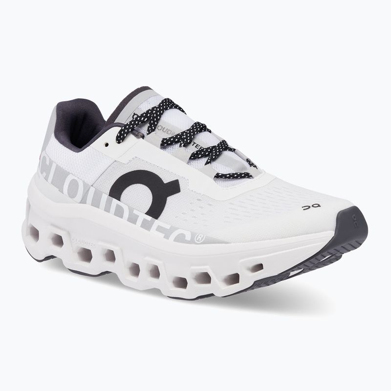 Women's On Running Cloudmonster allwhite Laufschuhe 8