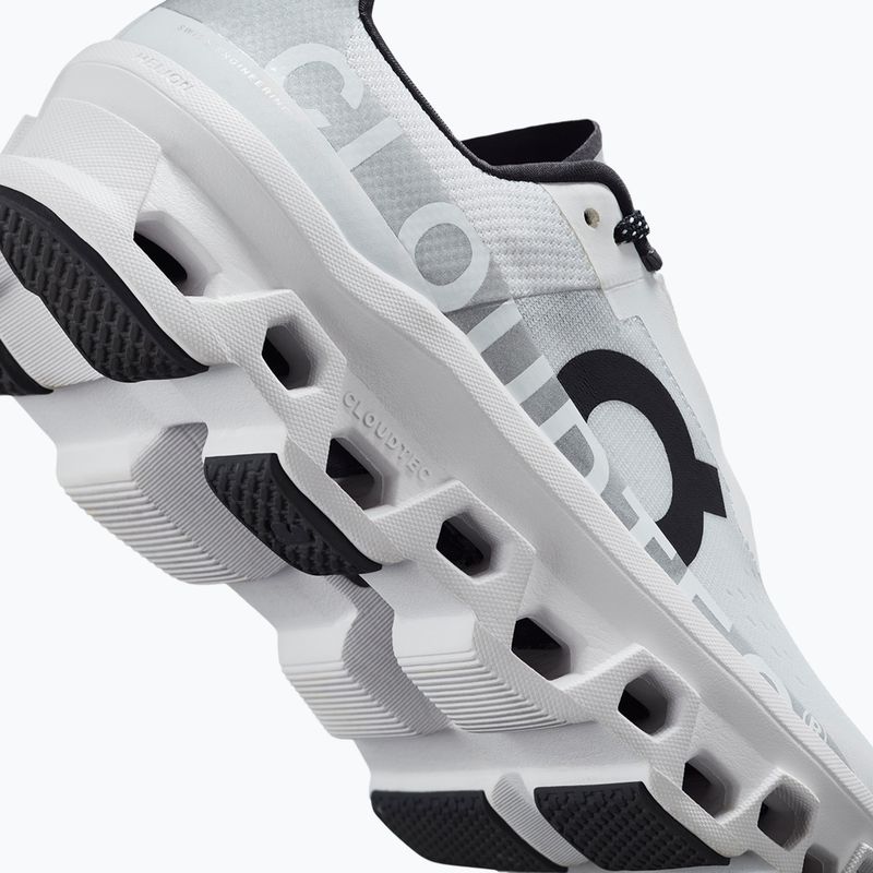 Women's On Cloudmonster allwhite Laufschuhe 16