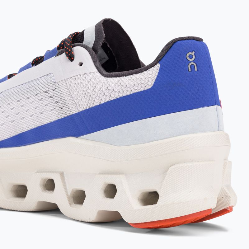 Damen Laufschuhe On Cloudmonster weiß und blau 6198648 11