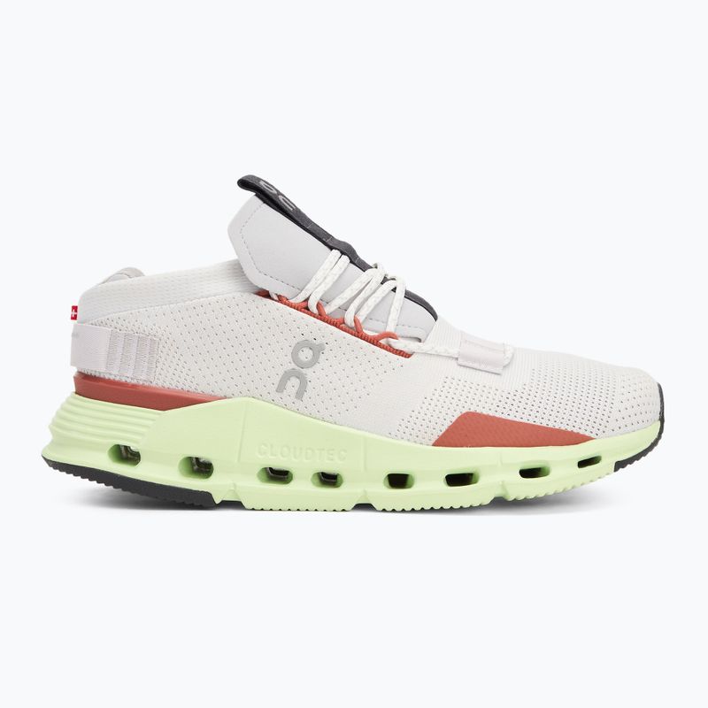 Laufschuhe Damen On Cloudnova white/limelight 2