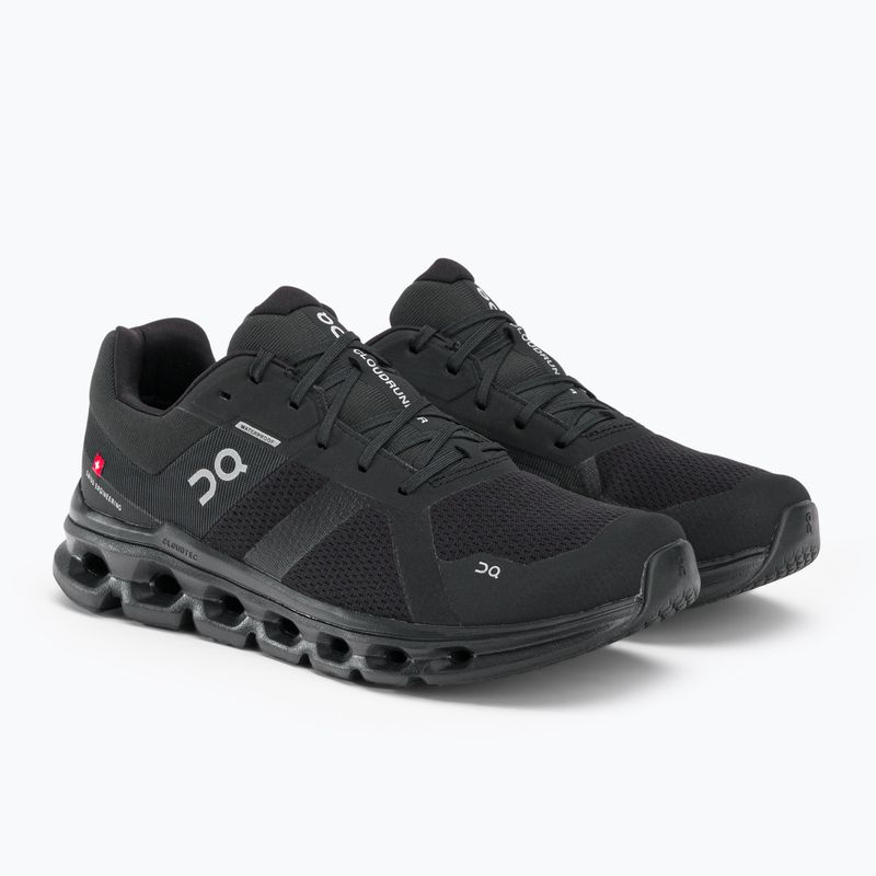 Herren On Cloudrunner Wasserdichte Laufschuhe schwarz 5298639 4