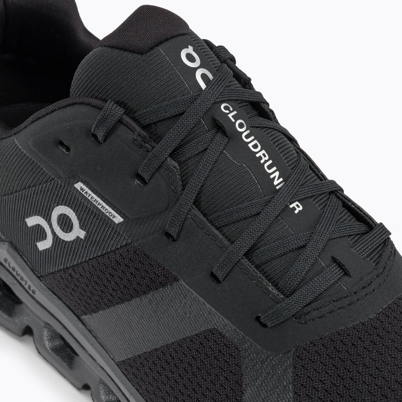 Herren On Cloudrunner Wasserdichte Laufschuhe schwarz 5298639 8