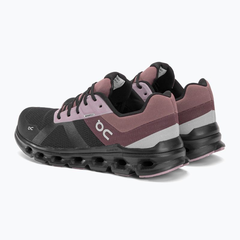 Damen Laufschuhe On Cloudrunner Waterproof schwarz-braun 5298636 5