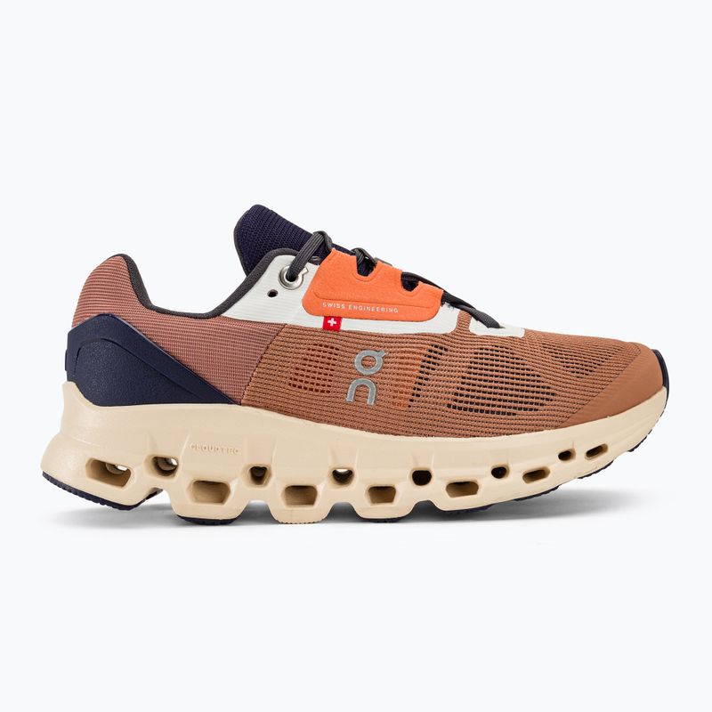 Laufschuhe Damen On Cloudstratus cork/fawn 2