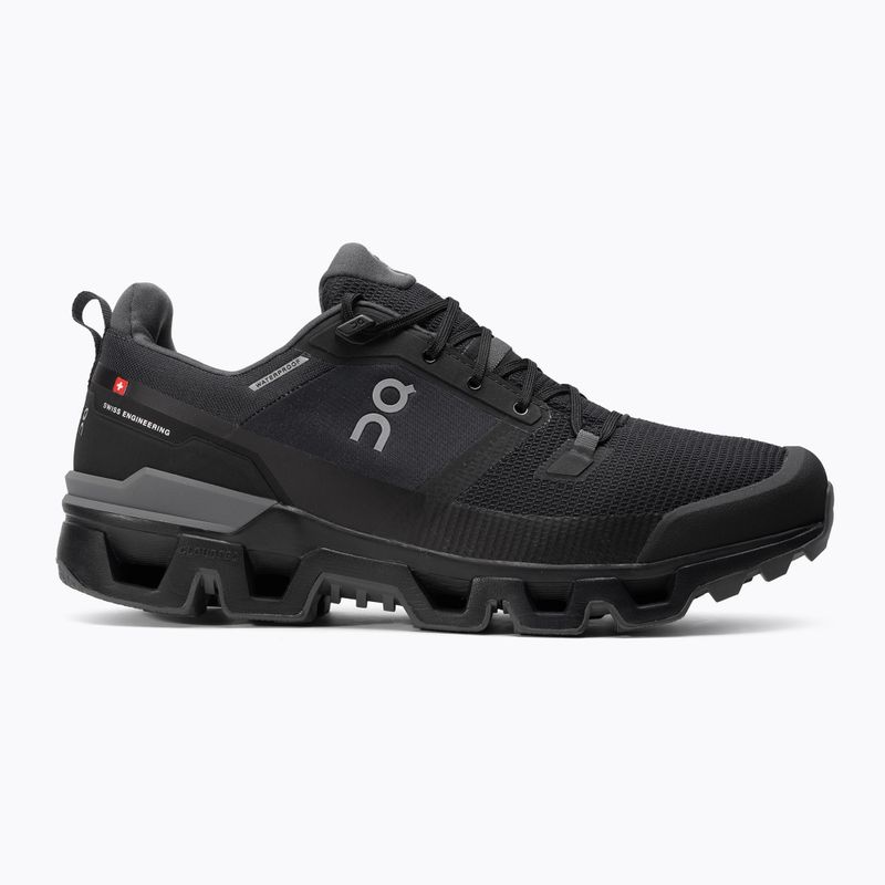 Herren-Trekkingstiefel On Cloudwander Waterproof schwarz/eclipse 7398606 2