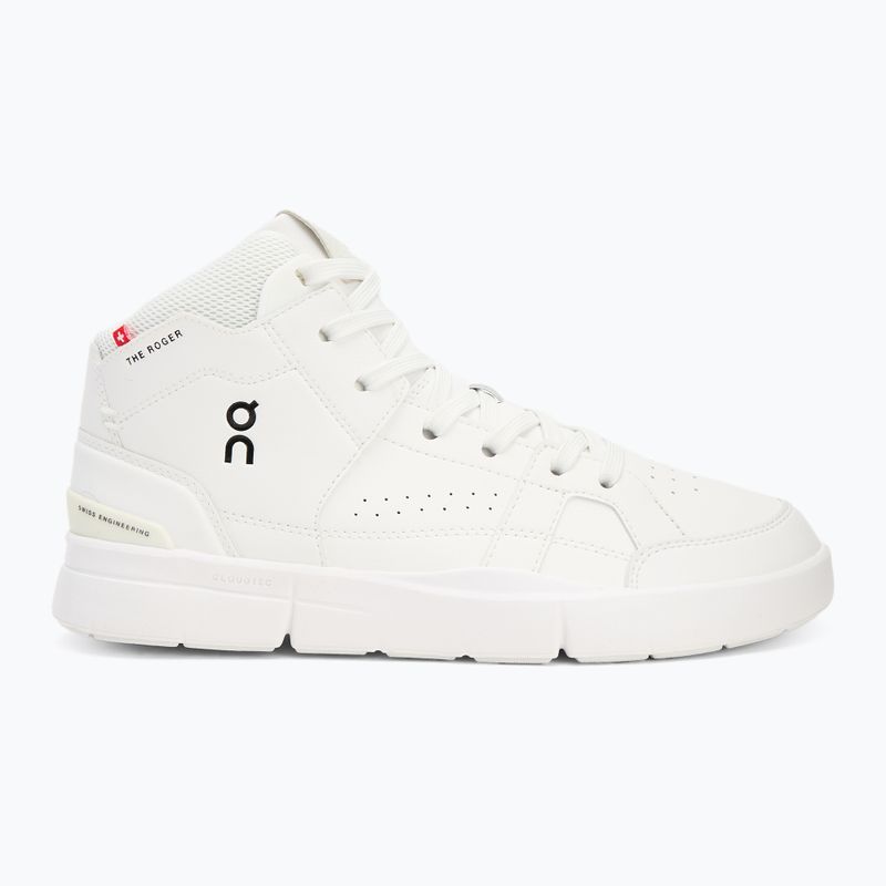 Schuhe Damen On Running The Roger Clubhouse Mid allwhite 2