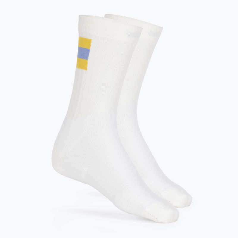 Socken Herren On Running Tennis white/mustard