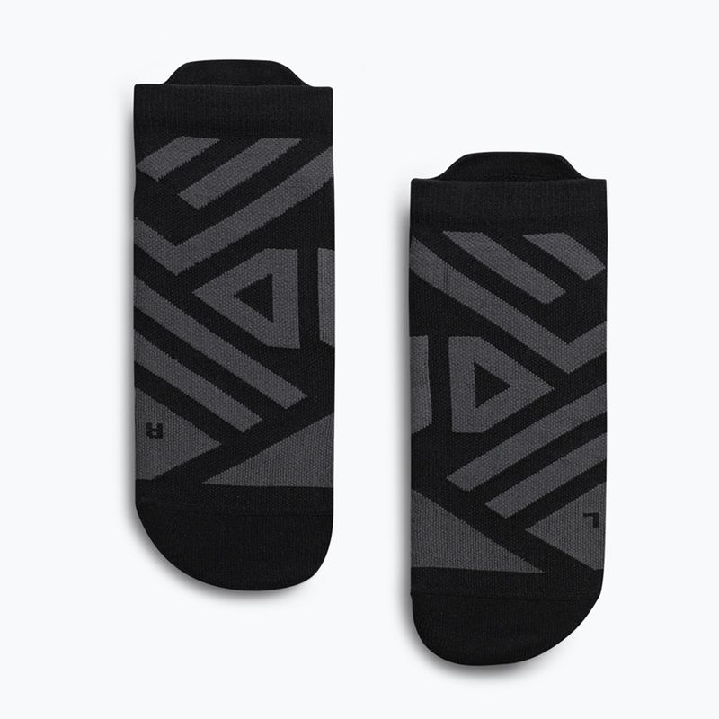 Women's On Performance Low schwarz/shadow Laufsocken