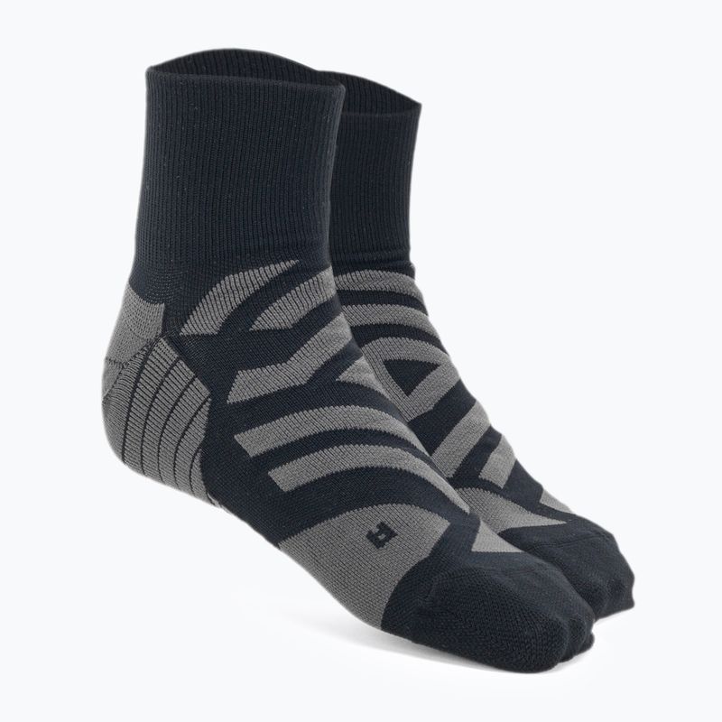 Herren On Running Performance Mid schwarz/shadow Laufsocken