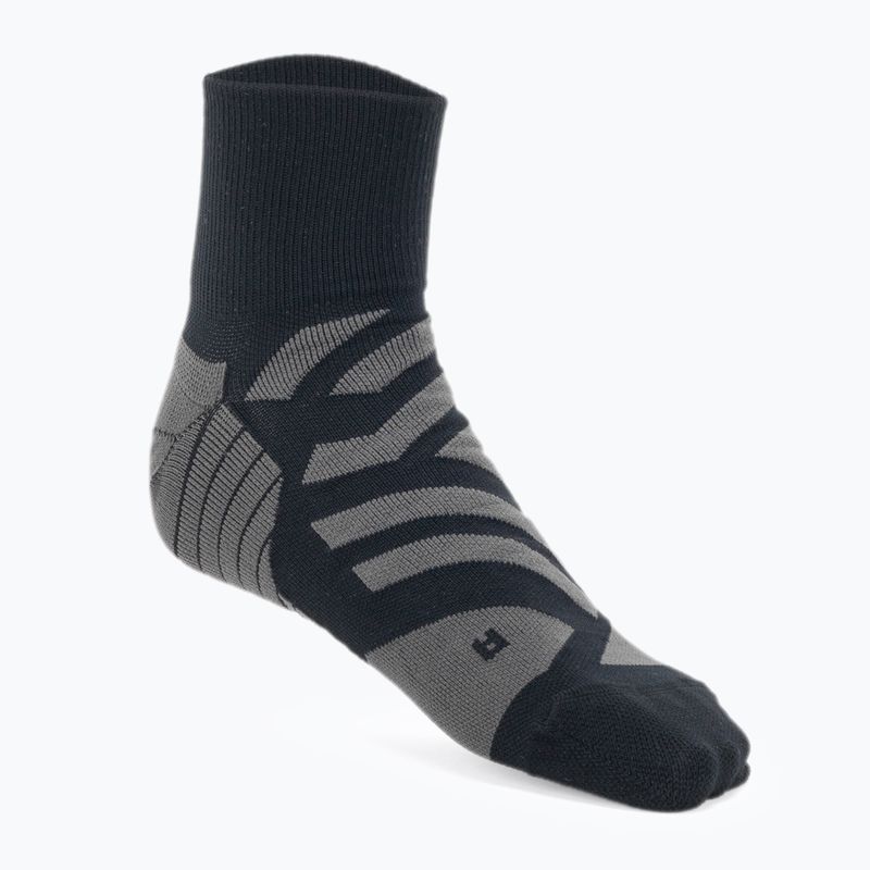 Herren On Running Performance Mid schwarz/shadow Laufsocken