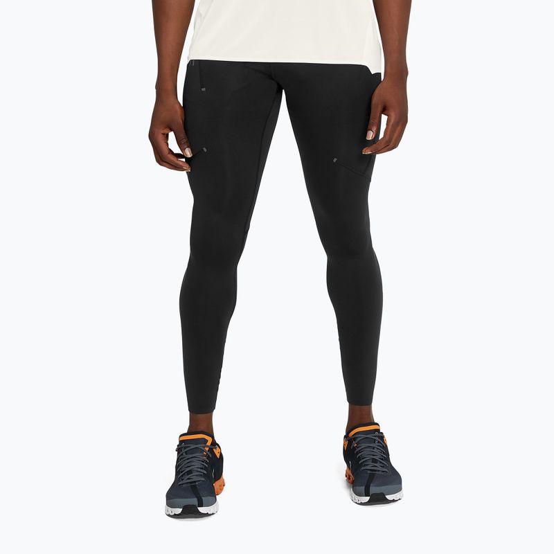 Herren-Laufleggings On Running Performance schwarz