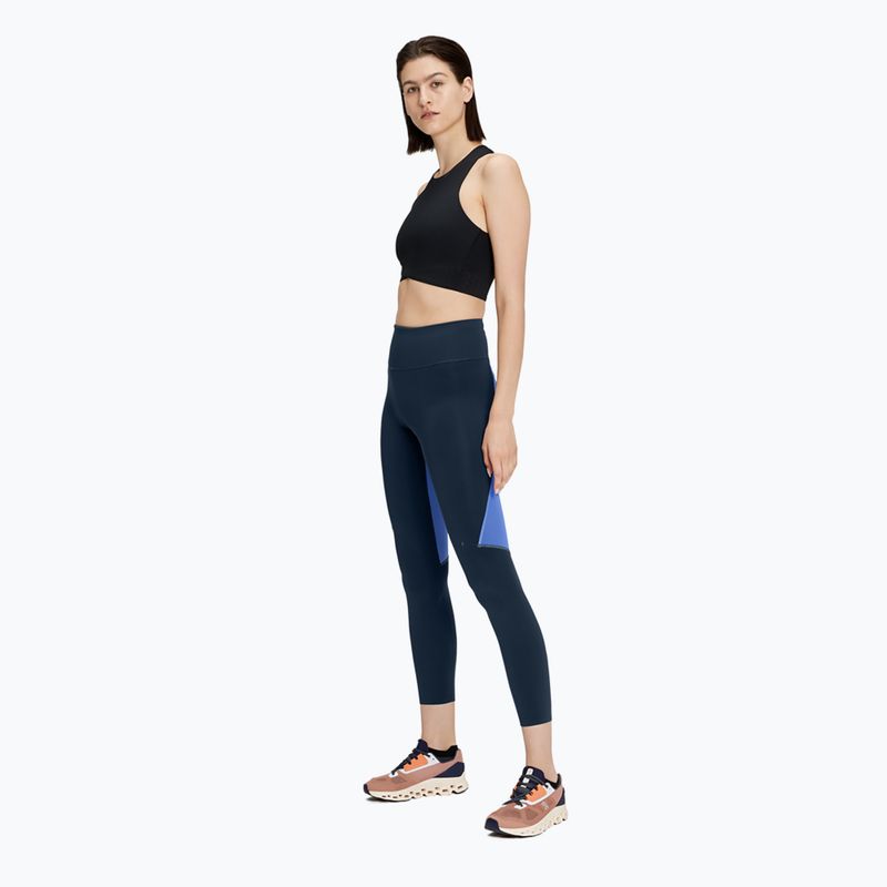 Leggings Damen On Running Performance 7/8 navy/cobalt 2