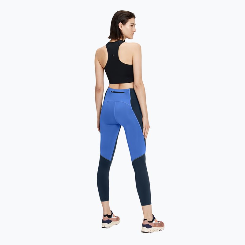 Leggings Damen On Performance 7/8 navy/cobalt 3
