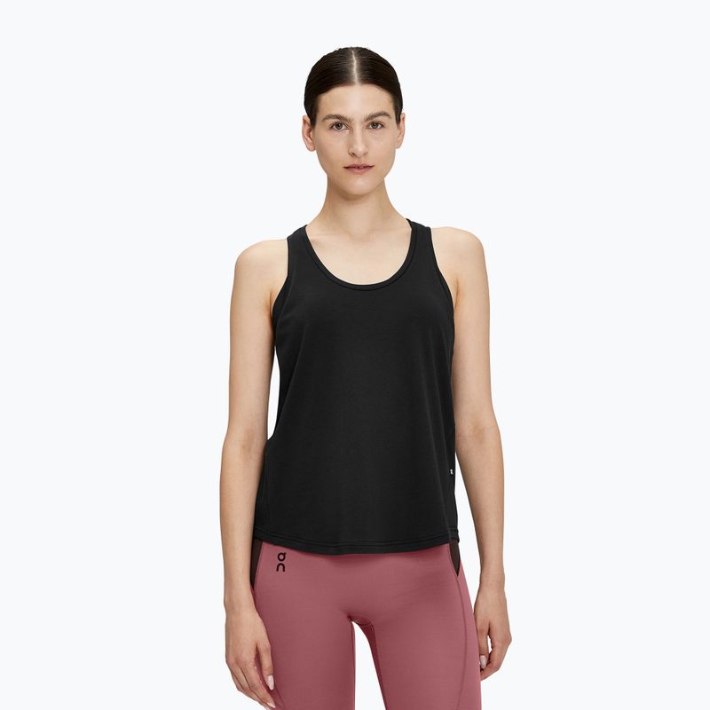 Women's Running T-Shirt On Running Focus Top schwarz