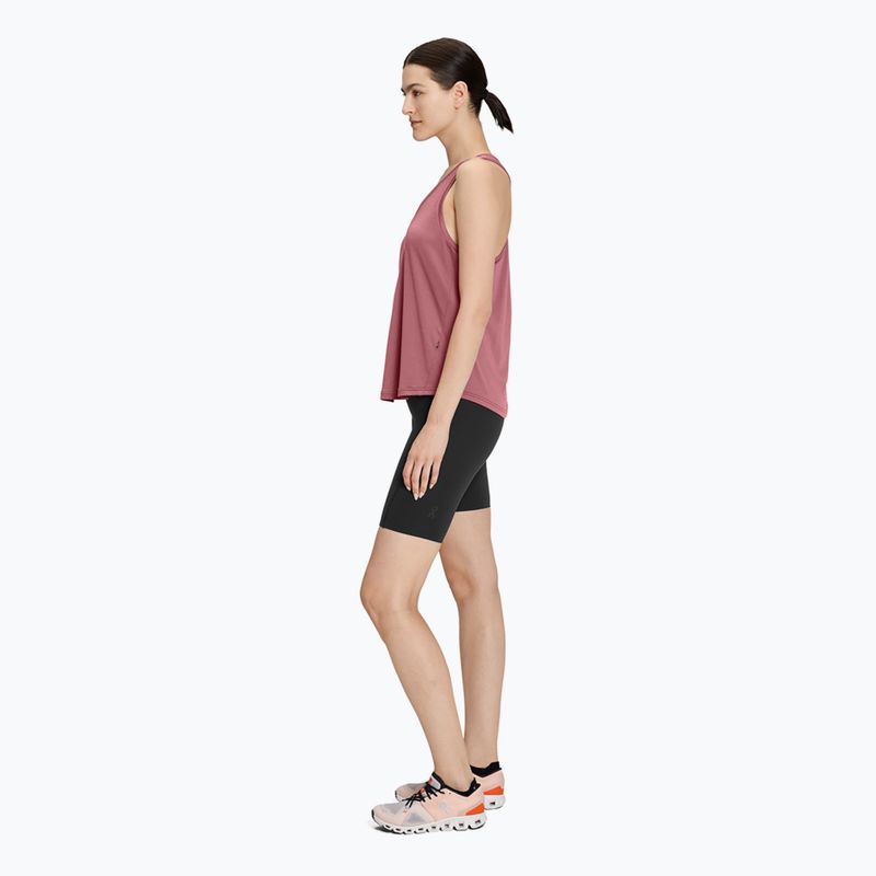 Lauf Tank Top Damen On Running Focus Top cherry 2