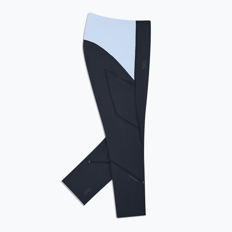 Leggings Damen On Running Movement 3/4 navy/stratosphere 7