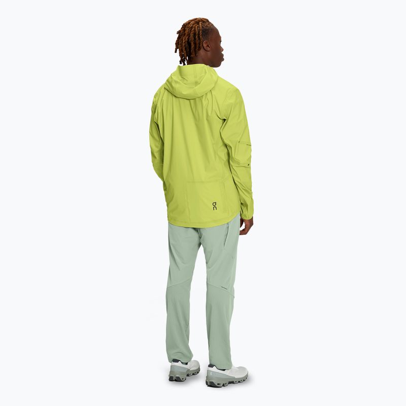Laufjacke Herren On Running Waterproof Anorak zest 3