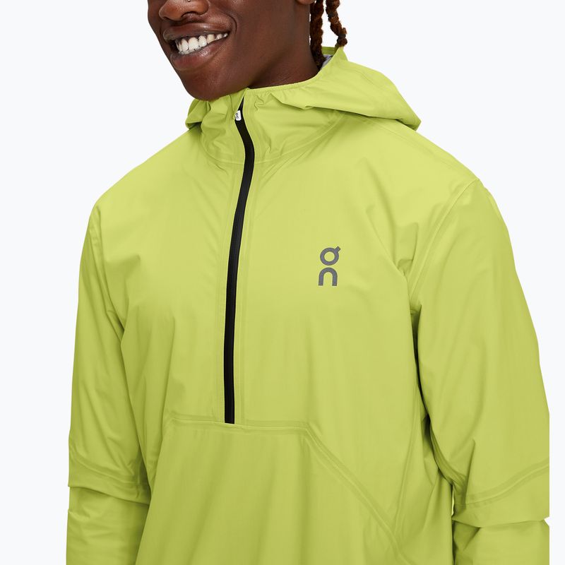Laufjacke Herren On Running Waterproof Anorak zest 6