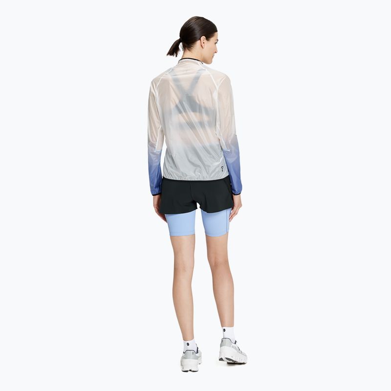 Laufjacke Damen On Zero undyed-white /cobalt 3