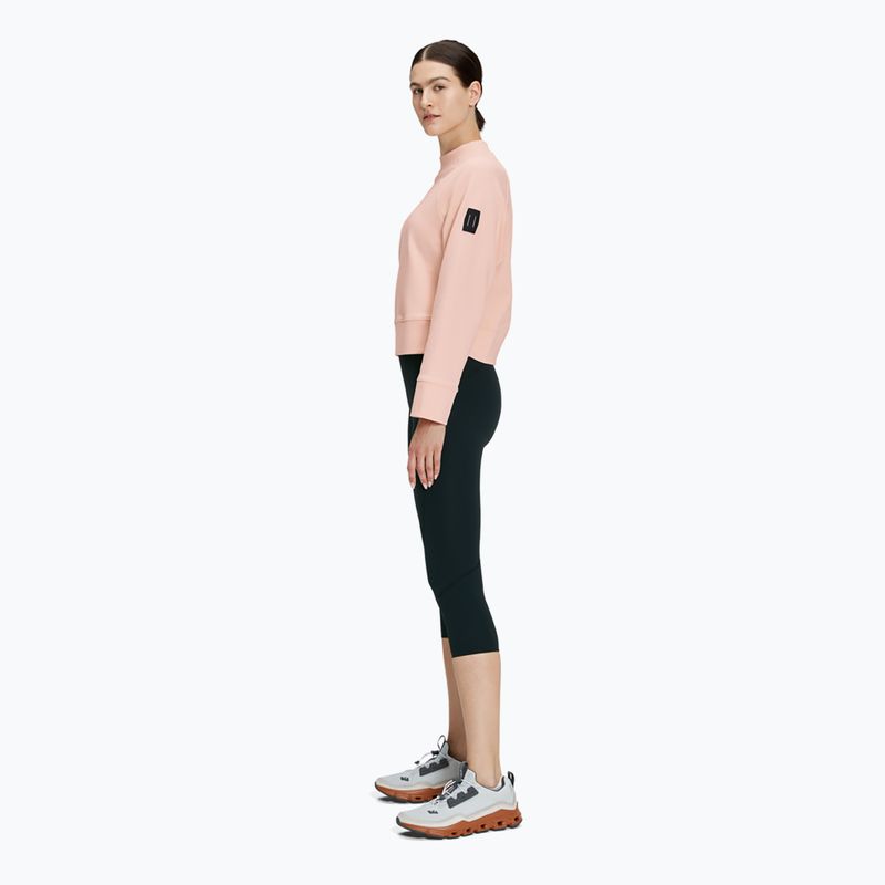 Damen Hoodie Sweatshirt On Crew Neck Doe 2