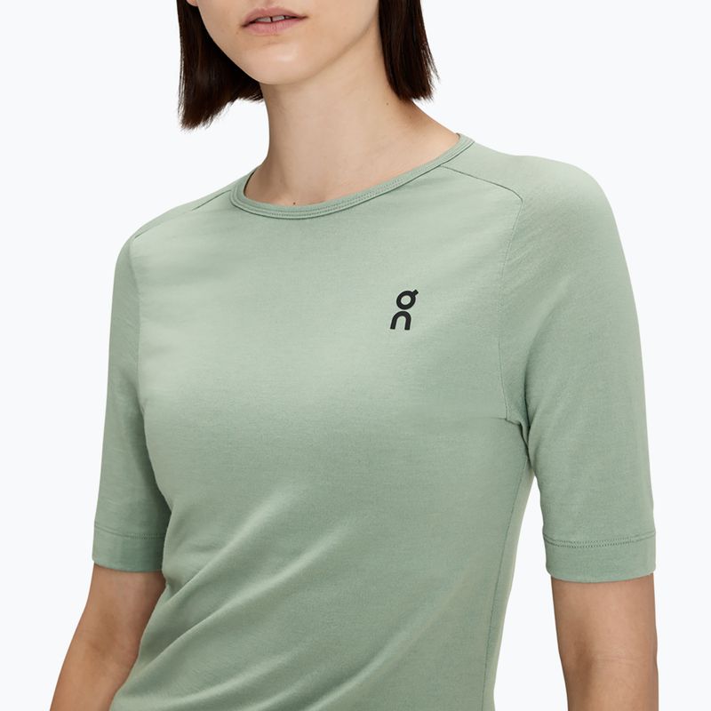Damenshirt On Merino-T moss 4
